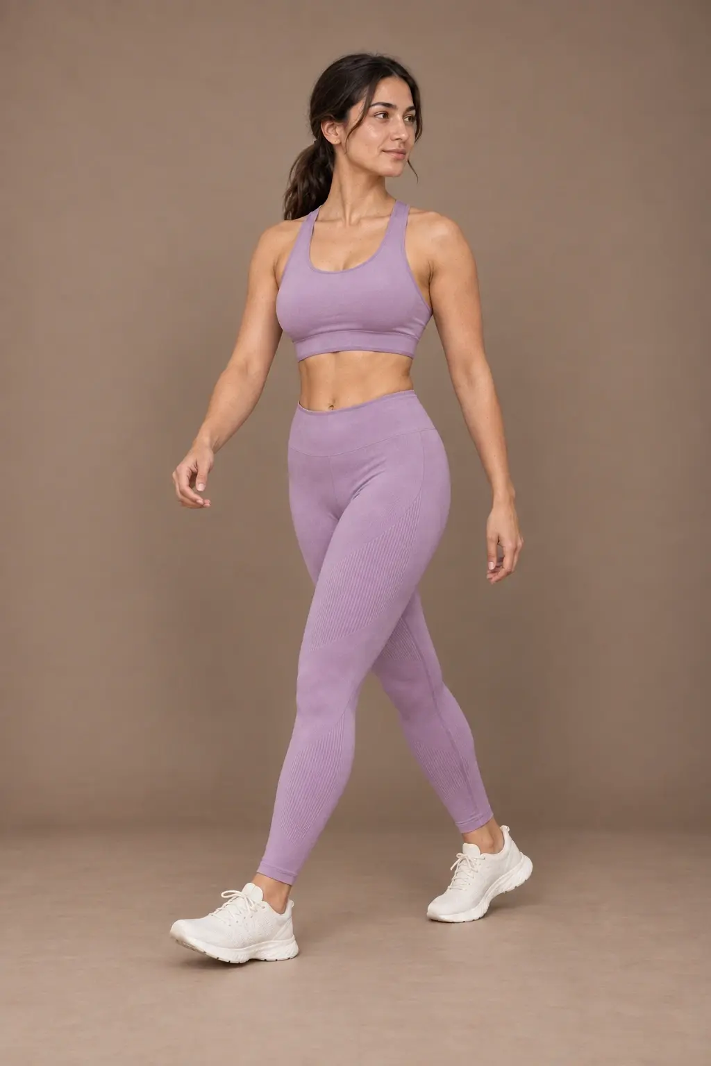 Flow Set in Soft Lilac, temporary studio product photography